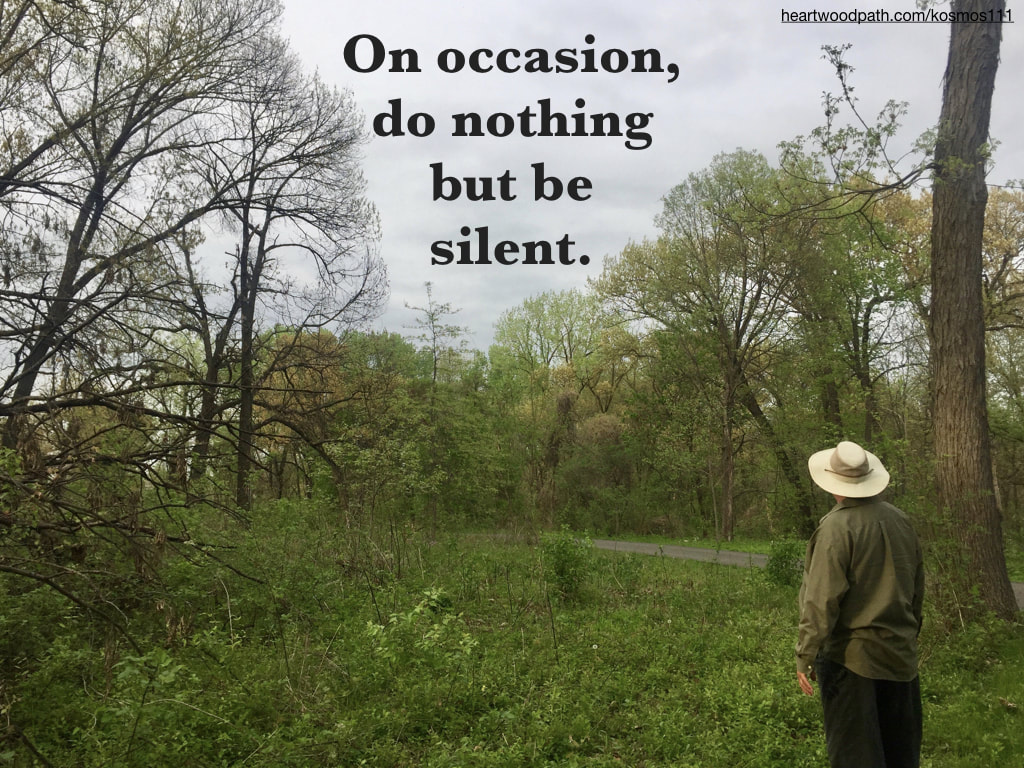picture-life-coach-don-pierce-saying-On occasion, do nothing but be silent