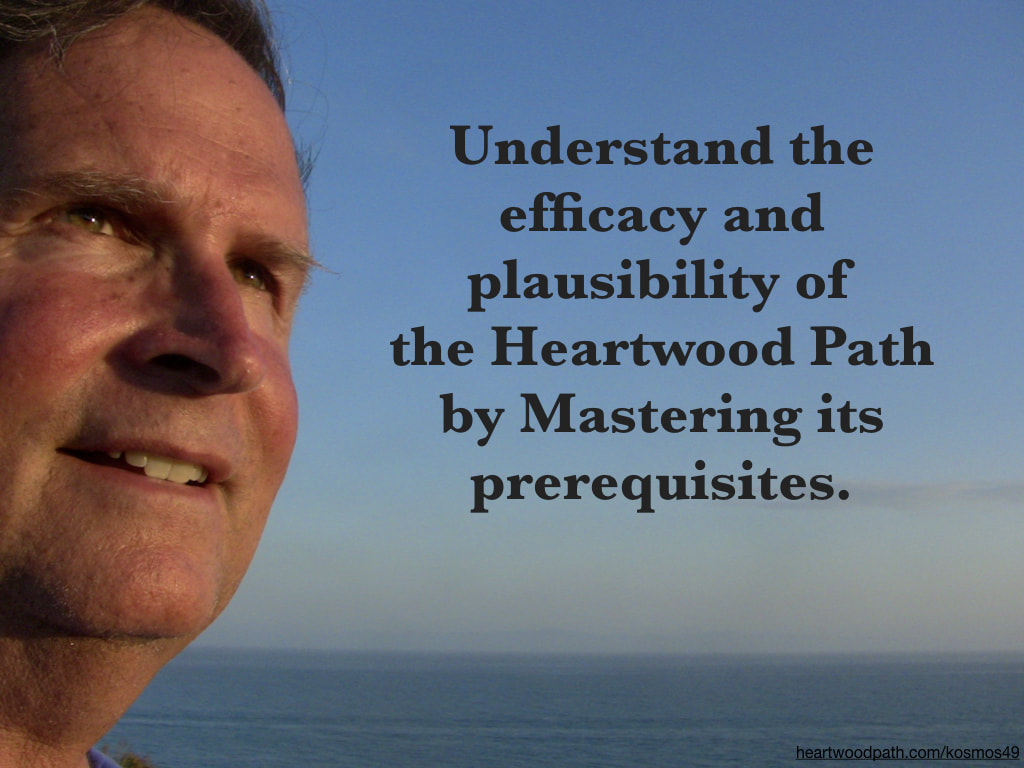 picture-of-life-coach-don-pierce-saying-Understand the efficacy and plausibility of the Heartwood Path by Mastering its prerequisites