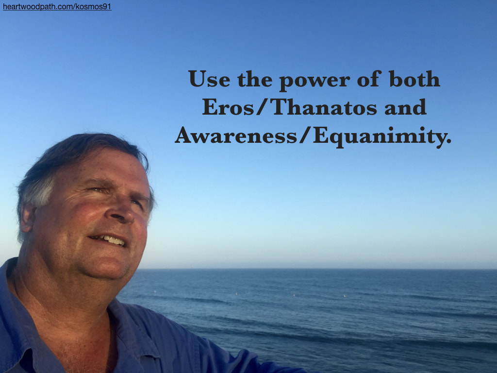 picture-life-coach-don-pierce-saying-Use the power of both Eros/Thanatos and Awareness/Equanimity