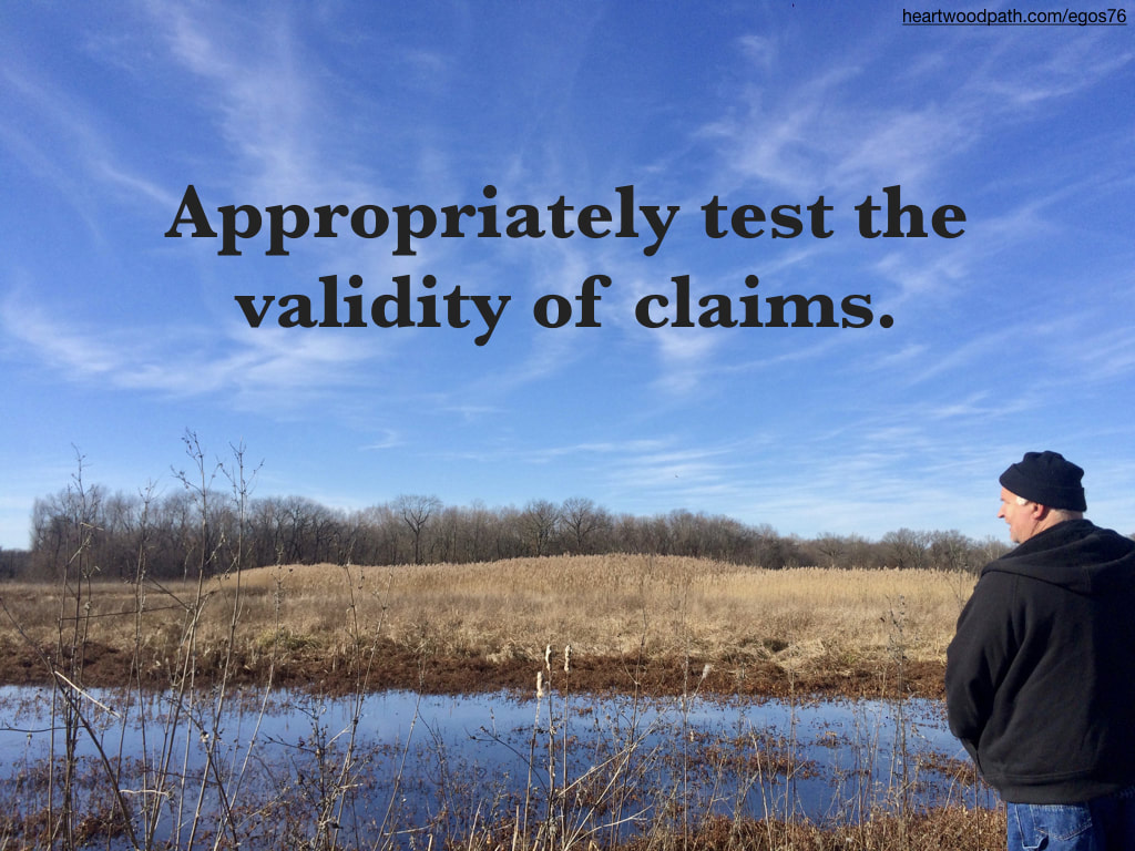 picture-don-pierce-life-coach-saying-Appropriately test the validity of claims