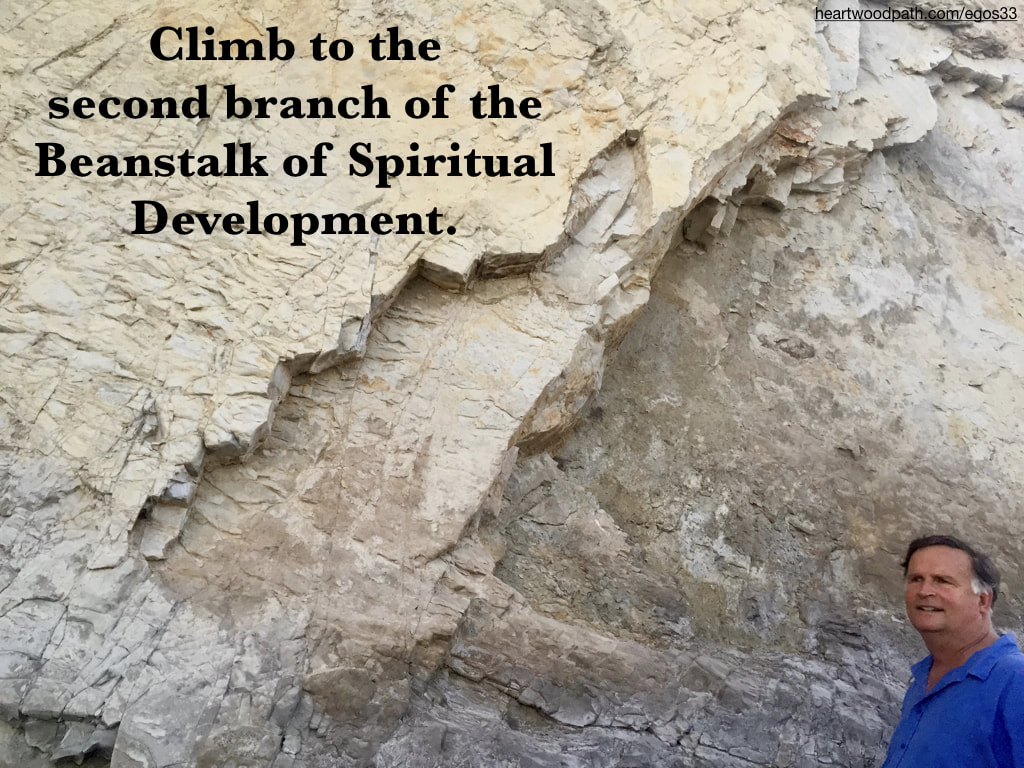 picture-life-coach-don-pierce-saying-Climb to the second branch of the Beanstalk of Spiritual Development