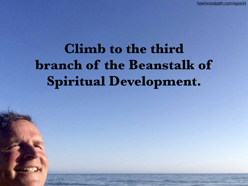 picture-life-coach-don-pierce-saying-Climb to the third branch of the Beanstalk of Spiritual Development