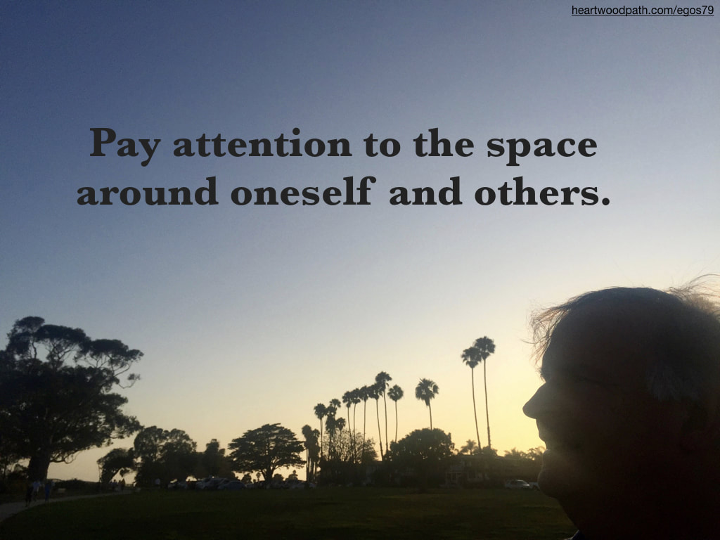 picture-don-pierce-life-coach-saying-Pay attention to the space around oneself and others