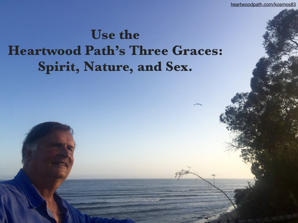 picture-life-coach-don-pierce-saying-Use the Heartwood Path’s Three Graces: Spirit, Nature, And Sex