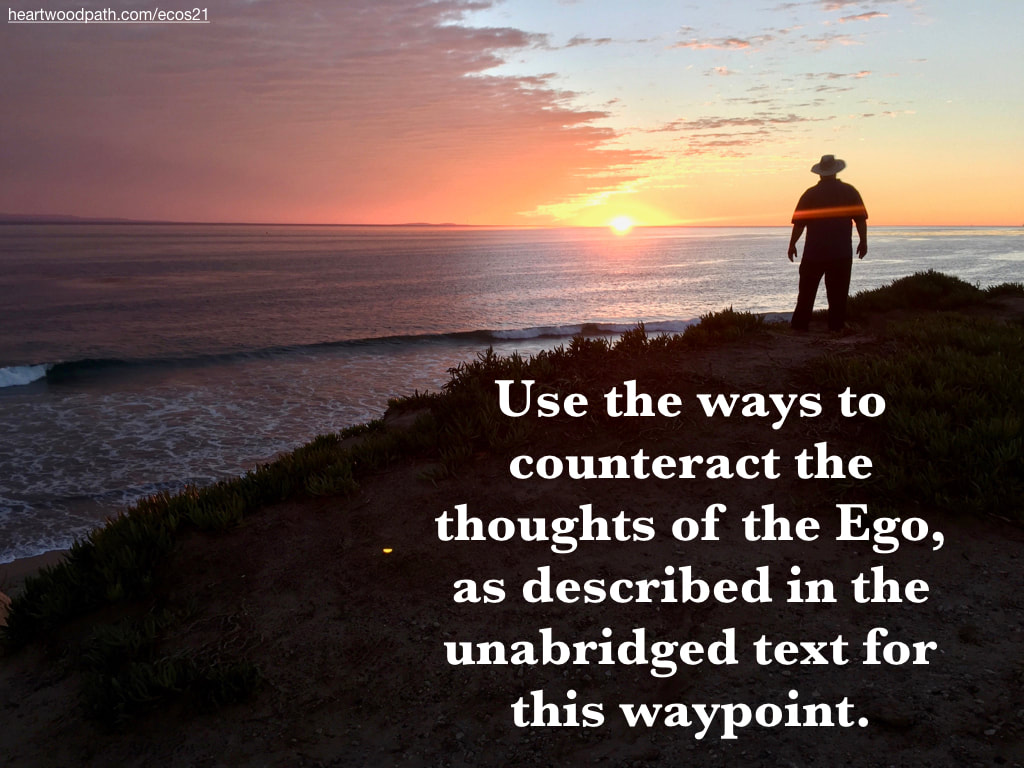 picture-don-pierce-life-coach-saying-Use the ways to counteract the thoughts of the Ego, as described in the unabridged text for this waypoint.